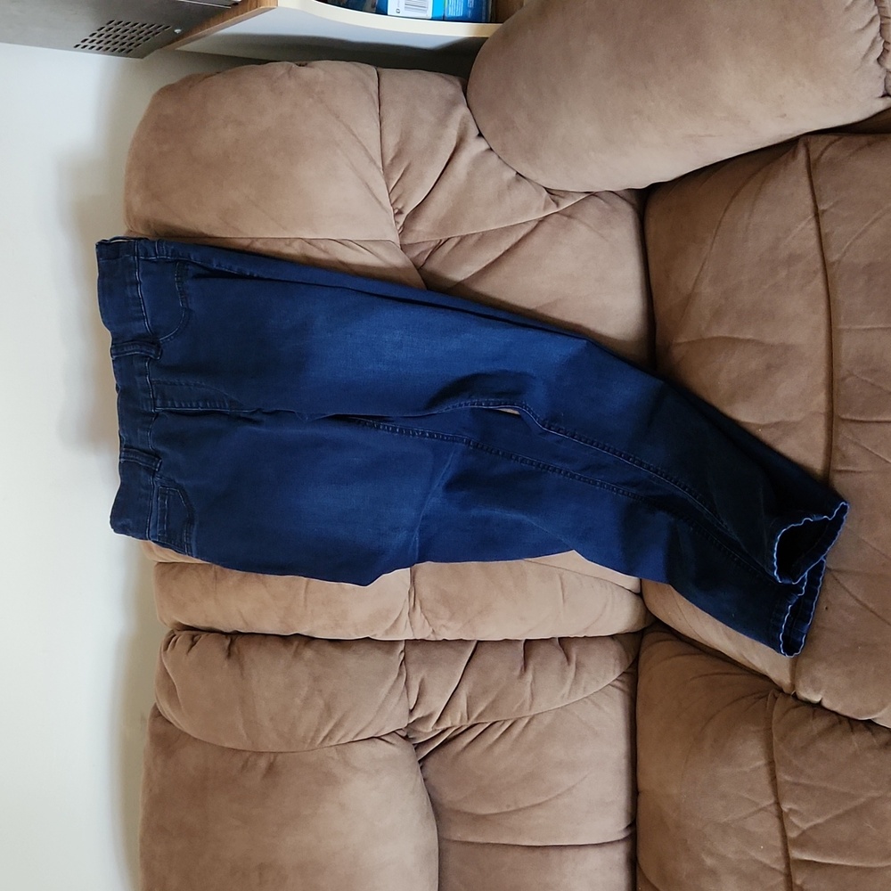 Dark blue jeggings